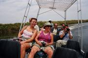 Okavango Rivier: Speedboat