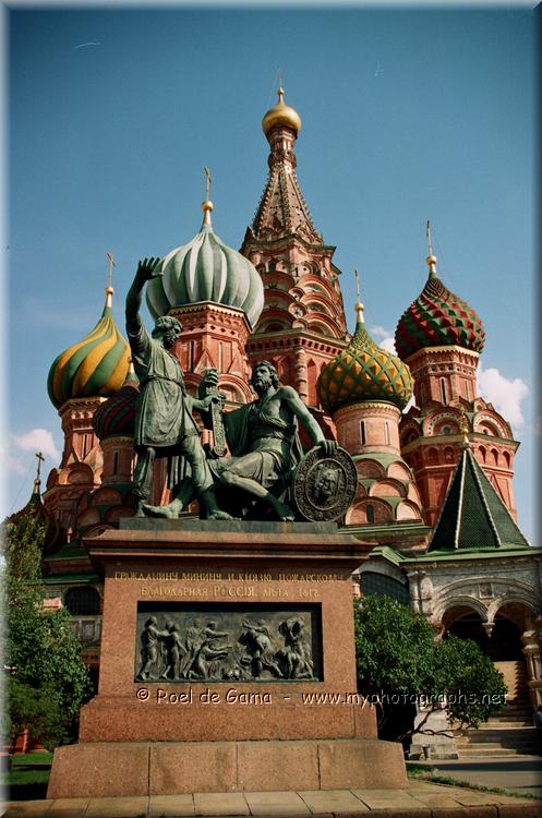Moskou: St Basil Kathedraal