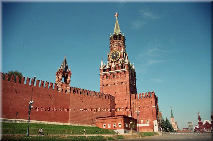 Moskou: Spasskaya Toren
